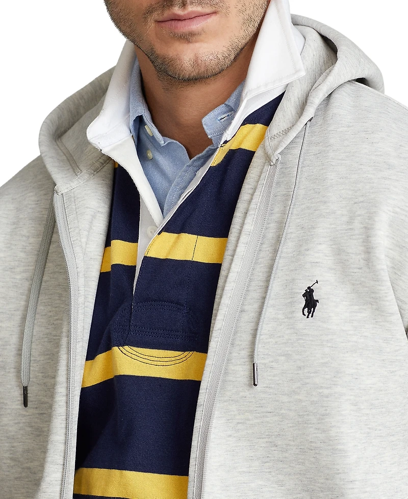 Polo Ralph Lauren Men's Big & Tall Double-Knit Full-Zip Hoodie