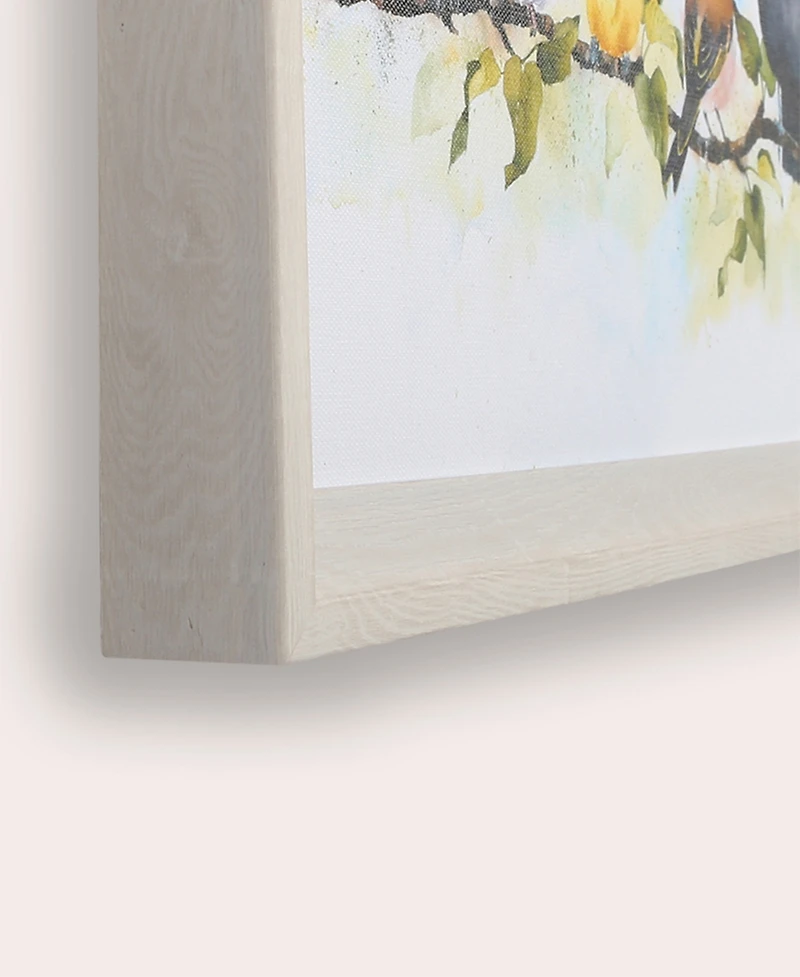 Laura Ashley Covey Framed Canvas Wall Art, 11.8" x 23.6"