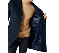 Kenneth Cole Reaction Men's Single-Breasted Classic Fit Overcoat