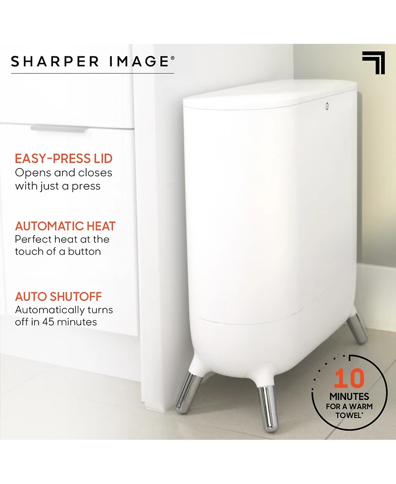 Sharper Image SpaStudio Automatic Towel Warmer