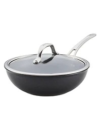 Anolon X Hybrid Nonstick Stir Fry Wok with Lid, 10"