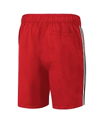 Men's G-iii Sports by Carl Banks Red Atlanta Hawks Sand Beach Volley Swim Shorts