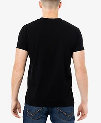 X-Ray Men's Basic Henley Neck Short Sleeve T-Shirt