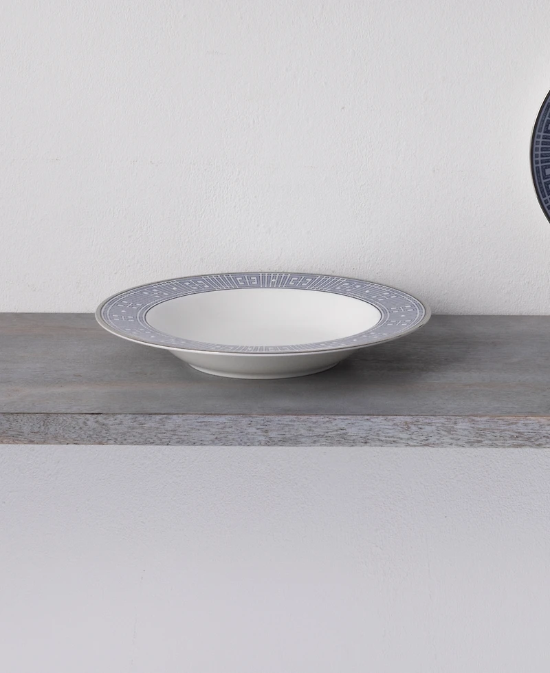 Noritake Infinity Blue 4 Piece Soup Bowl Set 12 oz, Service for 4