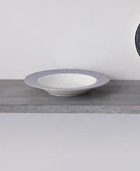 Noritake Infinity Blue 4 Piece Soup Bowl Set 12 oz, Service for 4