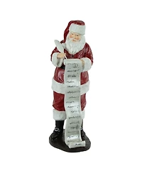 Northlight Santa With Naughty or Nice List Christmas Decoration, 14.5"