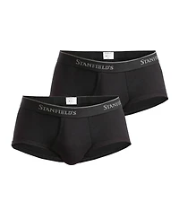 Stanfield's Men's Supreme Cotton Blend Regular Rise Briefs, Pack of 2
