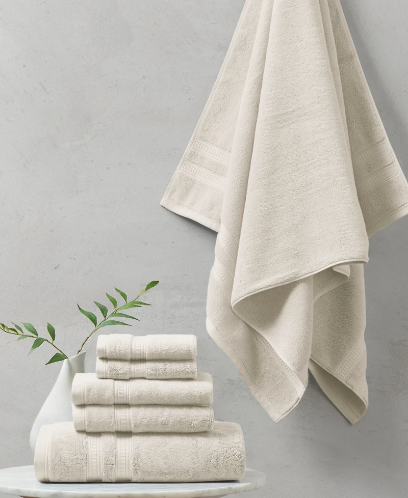 Closeout! Beautyrest Plume Feather Touch Cotton 6-Pc. Bath Towel Set