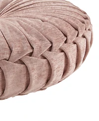 Intelligent Design Loretta Chenille Decorative Floor Pillow, 22" x 6"