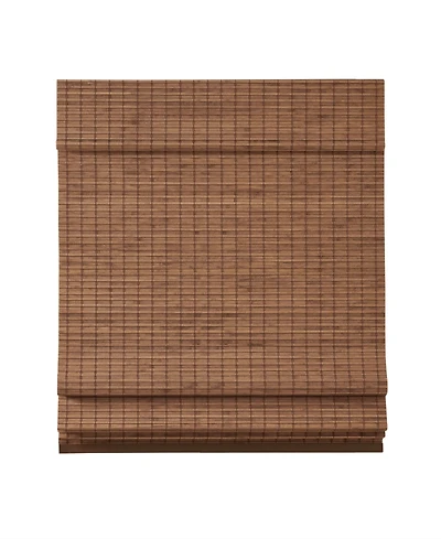 Madison Park Bamboo Light Filtering Roman Shade, Single Panel for Bedroom, light filtering 100% Natural bamboo window Roman Shades for Living Room, Wi