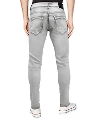 Men's Stretch Distressed Skinny Jeans