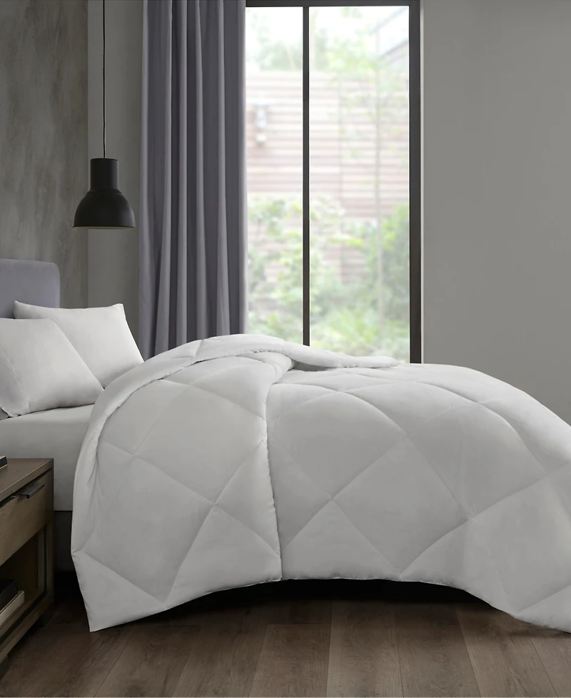 Madison Park HeiQ Smart Temp Oversized Down Alternative Comforter, Full/Queen