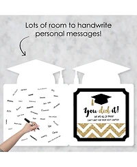 Gold - Tassel Worth the Hassle - Graduation Giant Greeting Card Jumborific Card