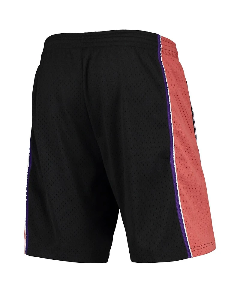 Men's Mitchell & Ness Black Utah Jazz 1998-99 Hardwood Classics Swingman Shorts