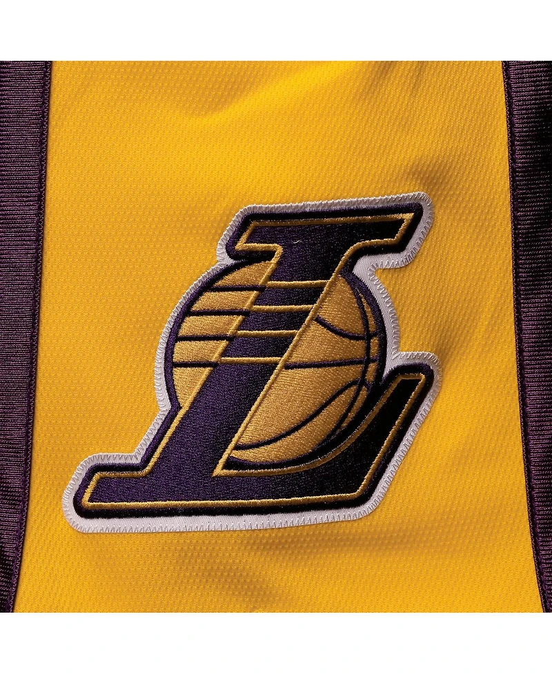 Men's Mitchell & Ness White Los Angeles Lakers 2009/10 Hardwood Classics Authentic Shorts