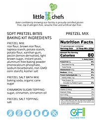 Little Gf Chefs Soft Pretzel Bites Gluten Free Baking Kit