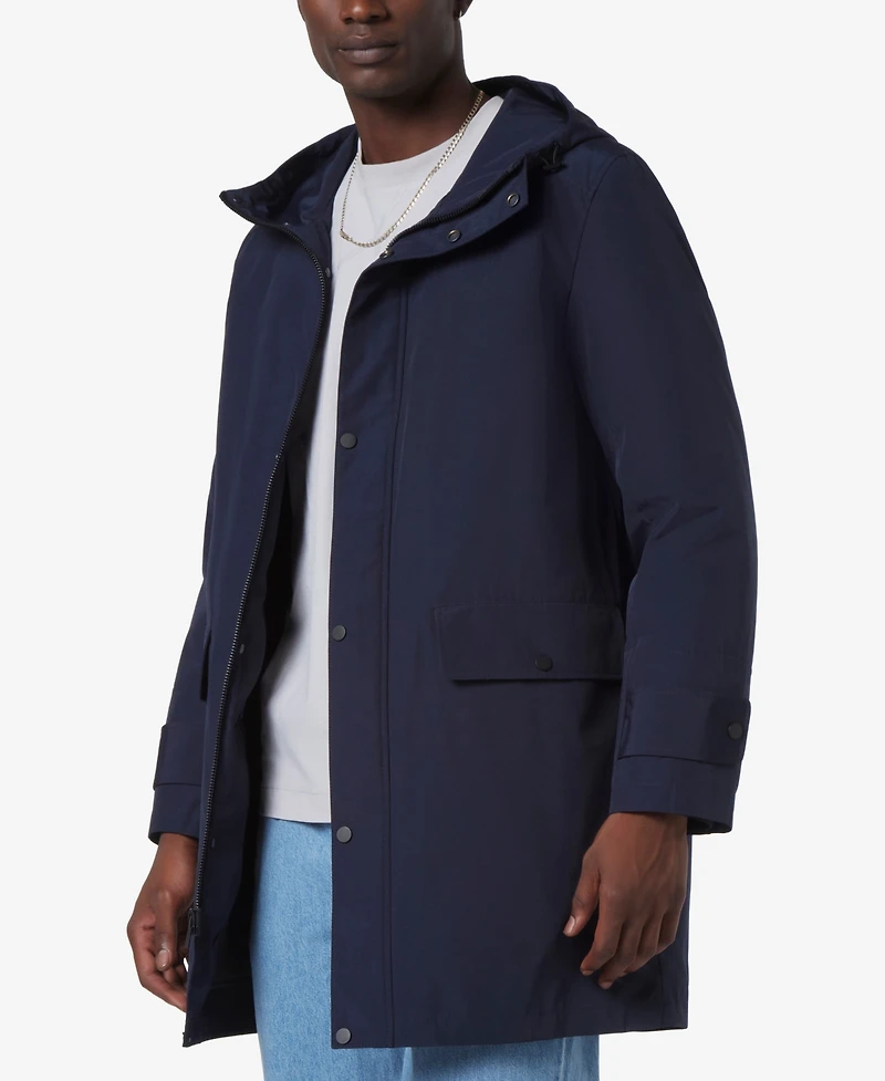 Marc New York Men's Tucker Oxford Parka with Removable Quilted Liner