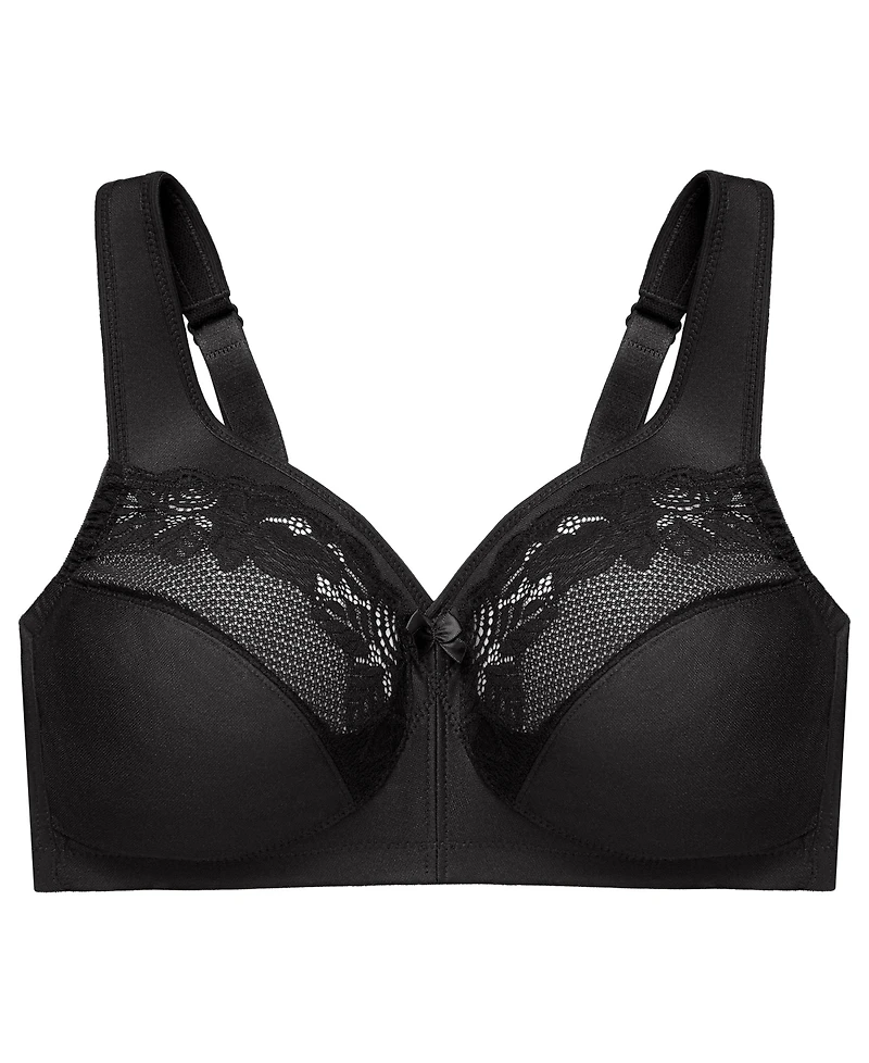 Women's Full Figure Plus MagicLift Wirefree Minimizer Support Bra 1003
