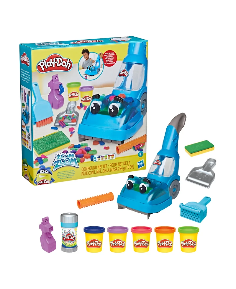Play-Doh Zoom Zoom Vacuum and Clean-up Set