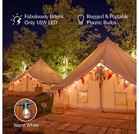 Brightech Ambience Pro 24.5 ft. Usb-Powered Led String Lights with Warm White Hue