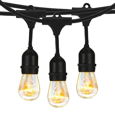 Brightech Ambience Pro 24 ft. Indoor/Outdoor Incandecent Weatherproof 11-Watt String Lights