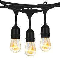 Brightech Ambience Pro 24 ft. Indoor/Outdoor Incandecent Weatherproof 11-Watt String Lights