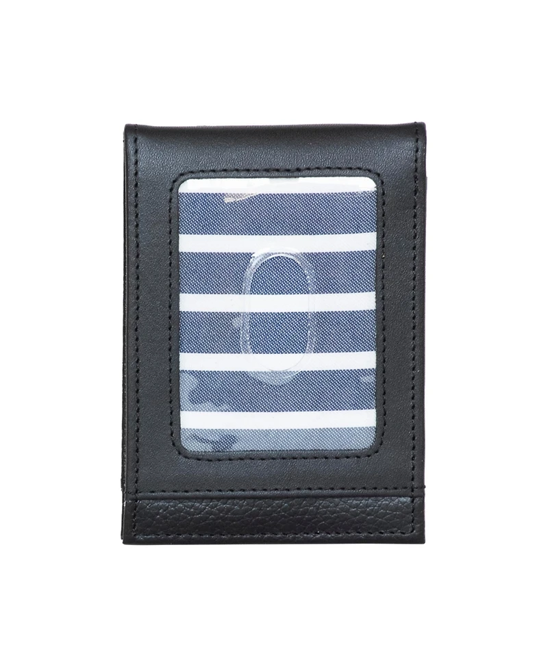 Nautica Men's Front Pocket Leather Wallet