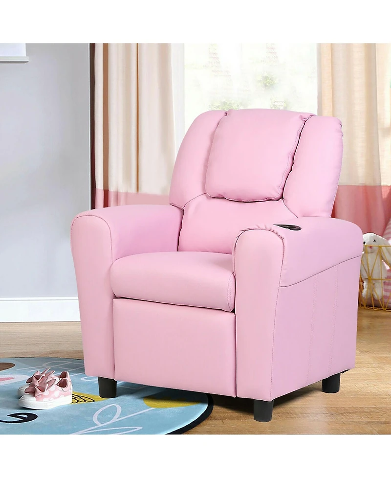 Kids Recliner Armchair Children's Furniture Sofa Couch Chair