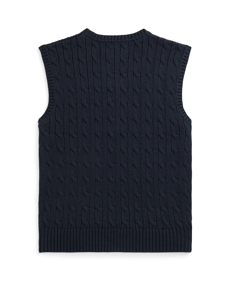 Polo Ralph Lauren Toddler and Little Boys Cable-Knit Sweater Vest