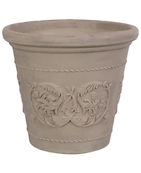 Indoor/Outdoor Patio, Garden, or Porch Weather-Resistant Double-Walled Arabella Flower Pot Planter