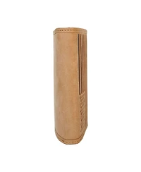 Lucky Brand Men's Flag Embossed Leather Trifold Wallet