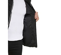Kenneth Cole Men's Mixed Quilted Puffer Jacket
