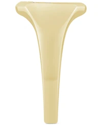 Men's Diamond Polished Signet Ring (1/20 ct. t.w.) in 10k Gold