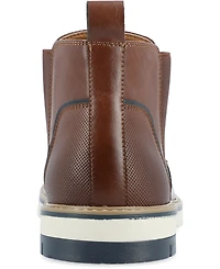 Vance Co. Men's Waylon Tru Comfort Foam Pull-On Cap Toe Chelsea Boot