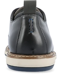 Vance Co. Men's Thad Tru Comfort Foam Lace-Up Round Toe Hybrid Dress Shoe