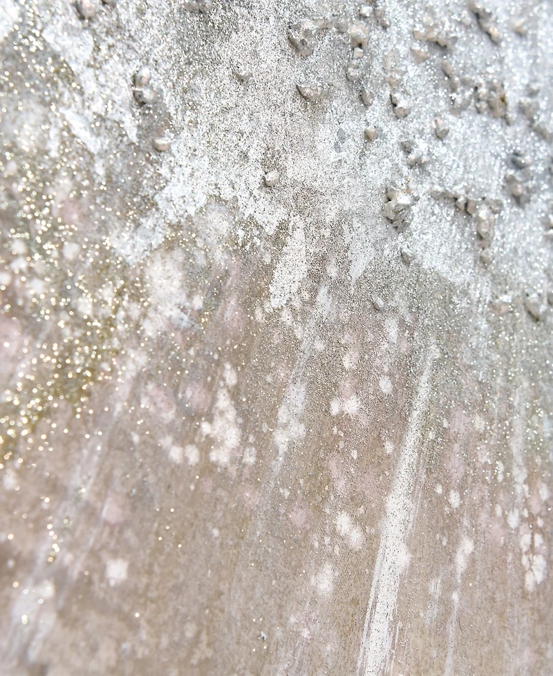 Empire Art Direct Pellets Textured Glitter Hand Painted Canvas Wall Art, 32" x 48"