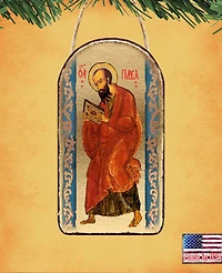 G.DeBrekht Saint Paul Wooden Greek Christian Orthodox Icon Ornament