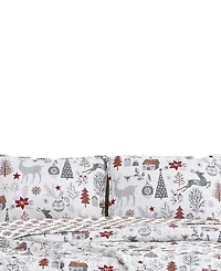 Southshore Fine Linens Holly Jolly Lane Reversible 6-Pc. Comforter Set