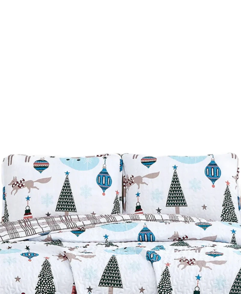 Southshore Fine Linens Winter Wonderland Reversible 6-Pc. Comforter Set