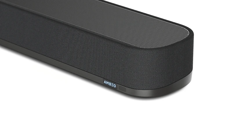 Sennheiser Ambeo Soundbar Plus for Tv and Music with Immersive 3D Surround Sound, Virtual 7.1.4 Speaker Setup, Built-in Dual Subwoofers, Advanced Stre