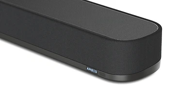 Sennheiser Ambeo Soundbar Plus for Tv and Music with Immersive 3D Surround Sound, Virtual 7.1.4 Speaker Setup, Built-in Dual Subwoofers, Advanced Stre