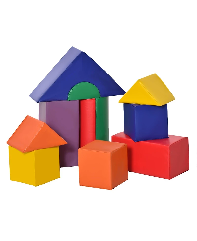 Soozier Multicolor Foam Building Block Soft Kids Playset for Daycare Activity
