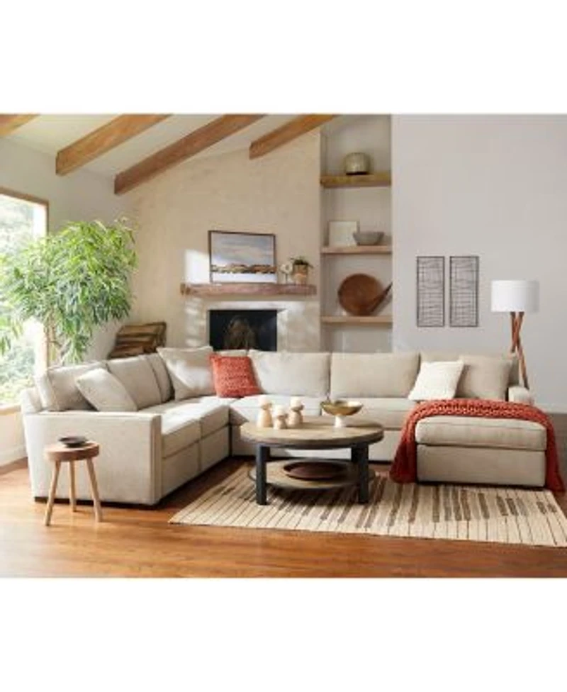 Radley Fabric Sectional Collection Created For Macys