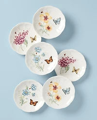 Lenox Butterfly Meadow Tidbit Party Plates, Set of 6