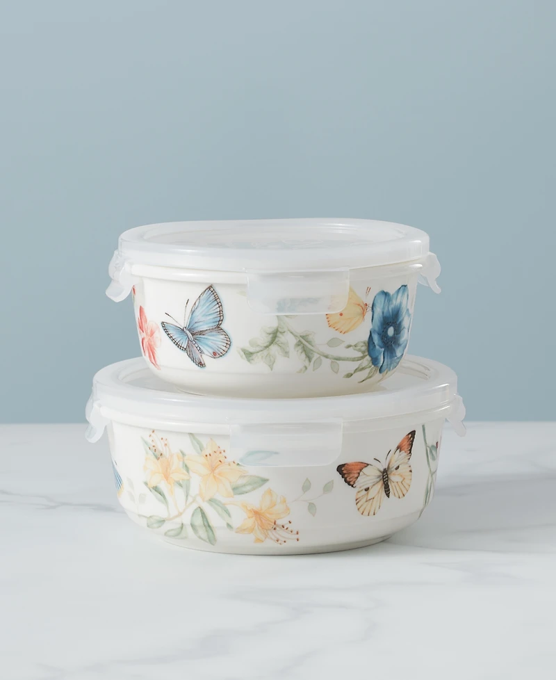 Lenox Butterfly Meadow Kitchen Round Store & Serve