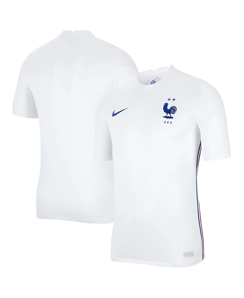 Men's Nike White France National Team 2020/21 Away Replica Jersey
