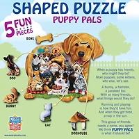 Masterpieces Puppy Pals - 100 Piece Shaped Jigsaw Puzzle