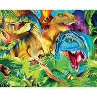 MasterPieces Glow in the Dark 4-Pack 100 Piece Jigsaw Puzzles - V2
