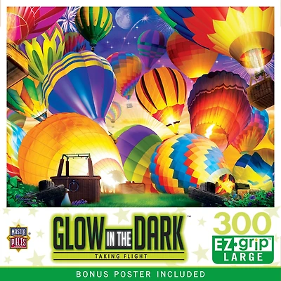MasterPieces Glow in the Dark - Taking Flight 300 Piece Ez Grip Puzzle