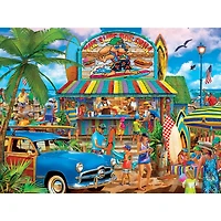 Masterpieces Drive-Ins, Diners & Dives - The Surf Dog Grill 550 Piece Puzzle